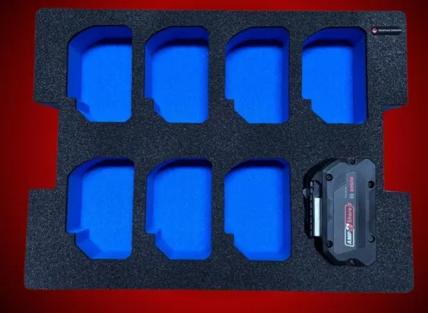 Schaumeinlage für Bosch Akkus Pro Core 5.5 Ah für Bosch L-Boxx 136